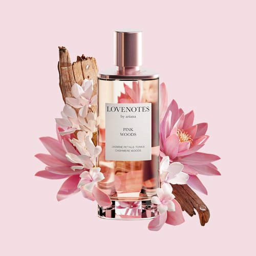 Ariana Grande LOVENOTES Pink Woods Eau de Parfum - Fresh Floral Women's Fragrance with Jasmine & Tonka