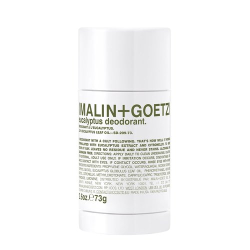 MALIN+GOETZ Deodorant - Eucalyptus & Bergamot Scents | Aluminum-Free Gel Stick | Vegan & Cruelty-Free (2.6oz & 1oz)