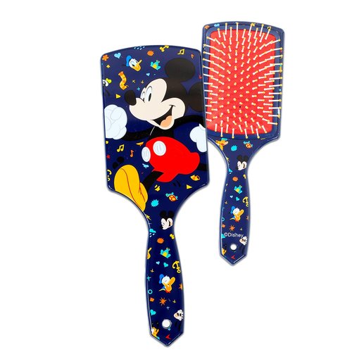 Mickey Mouse Hair Accessories Set - Paddle Brush, Claw Clip & Stickers for Kids | Perfect for Girls