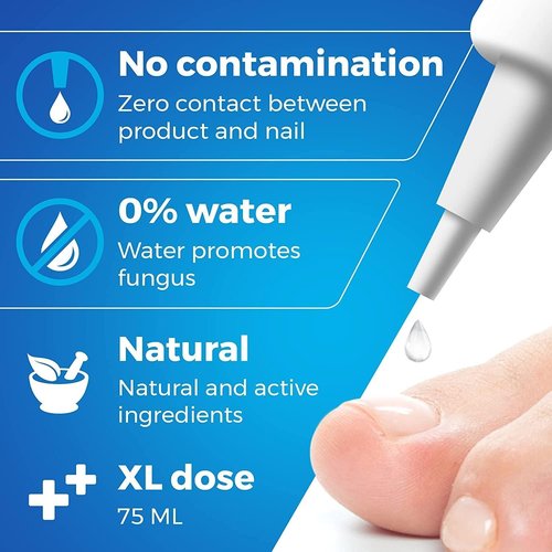 Fungi Nail Toenail Fungus Treatment - Extra Strength Nail Strengthener & Growth Formula - XL Size