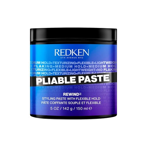 Redken Pliable Styling Paste - Flexible Hold For All Hair Types | Adds Lightweight Texture & Moisture