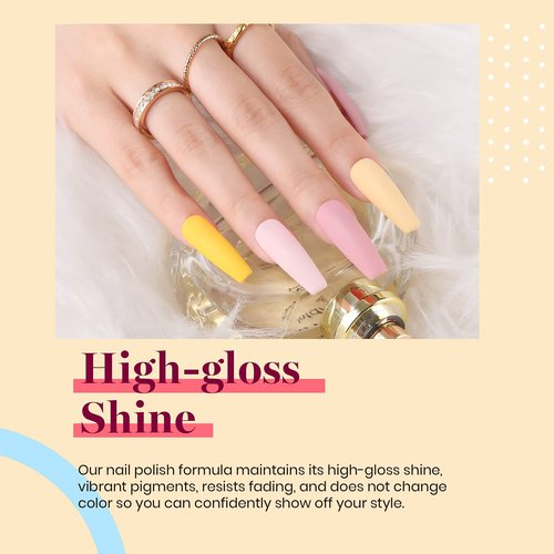Beetles Yellow Gel Polish - Lemon Chiffon 15ML/0.51Fl Oz, Pastel Yellow Gel Nail Polish, Soak Off UV LED Lamp Pastel Nails Art, Long-Lasting Manicure Salon DIY Home Easter Spring Nails
