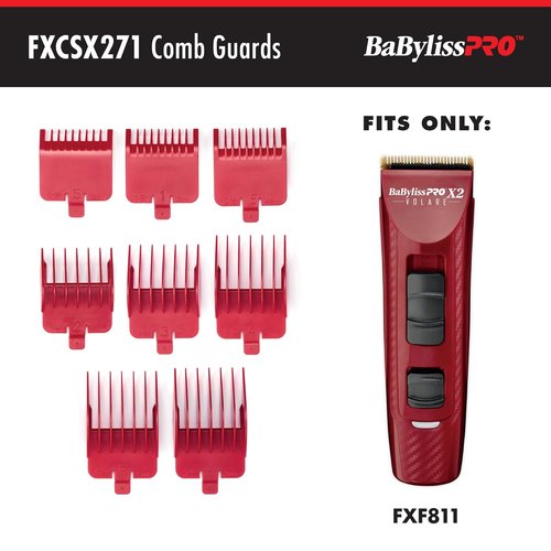 BaBylissPRO Clipper Guards - Precision Fit Hair Cutting Accessories | Durable & Easy to Use