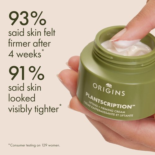 Origins Plantscription Lifting & Firming Peptide Moisturizer - Anti-Aging Face Cream for Smooth Skin