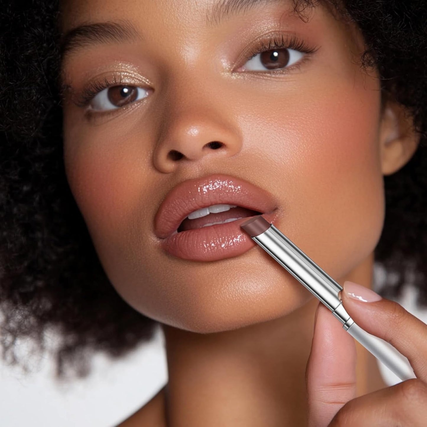 Baisen Diary Honey Lipstick - Sheer Hydrating Tinted Lip Balm for All Skin Tones | Natural Black Cherry Tint (Nude Honey)