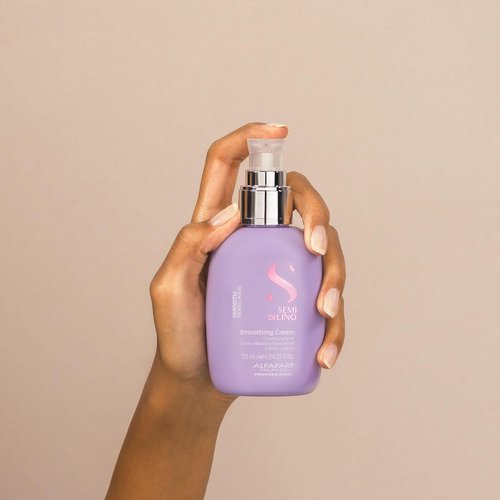 Alfaparf Milano Smoothing Cream - Frizz Control & Hydration - Protects from Heat & Humidity (4.23 fl. oz.)
