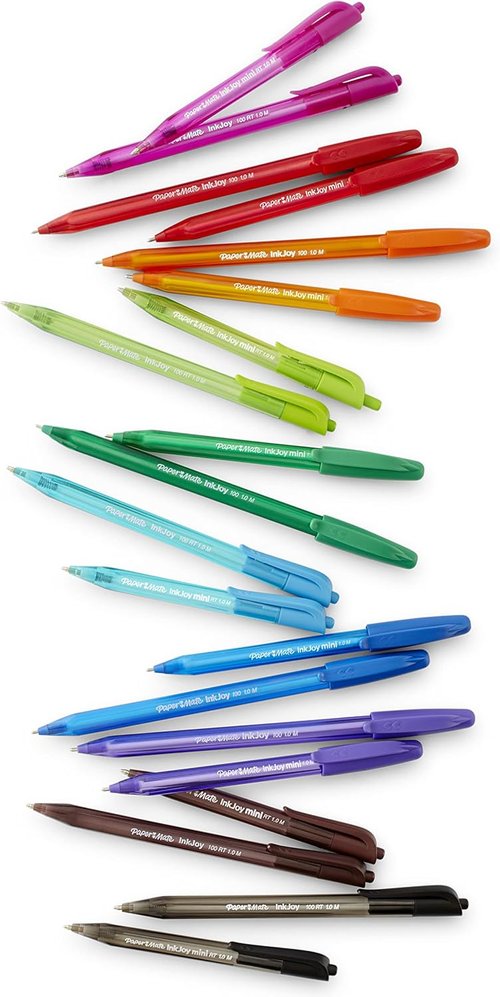Paper Mate InkJoy Ballpoint Pens - Medium Point (1.0mm), Assorted Colors, 36 Count Pack