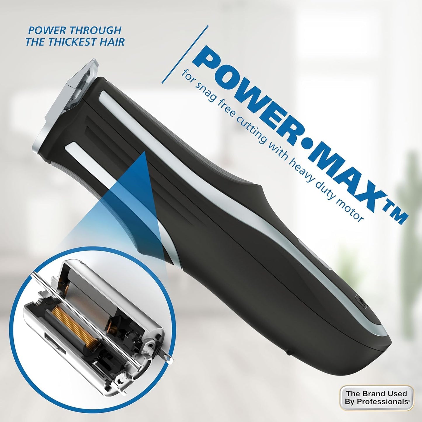 Wahl Clipper Self-Haircut Pro - Cordless Lithium Ion Hair Clippers for Easy DIY Haircuts | Model 3026122