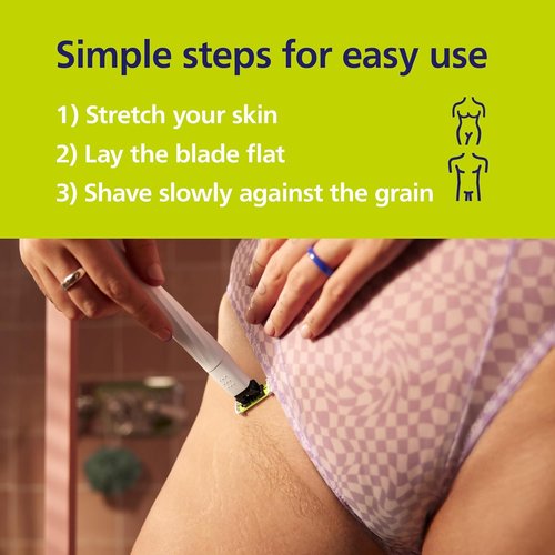 Philips Norelco OneBlade Intimate - Pubic Grooming Trimmer & Shaver with Extra Skin Protection | Model QP1924/70