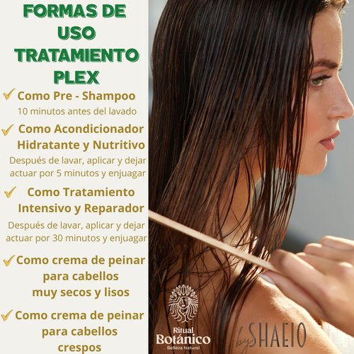 RITUALBOTANICO | S.O.S Growth Kit - Onion & Argan Shampoo + Intensive PLEX Treatment with Banana & Avocado 100% Colombian