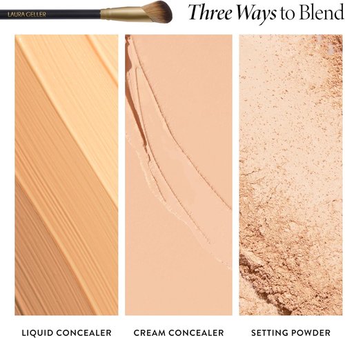 Laura Geller New York Angled Precision Concealer Brush - Professional Makeup Tool - Cruelty-Free