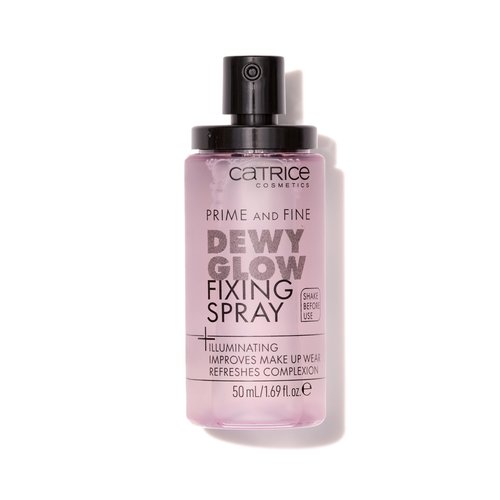 Catrice | Prime & Fine Illuminating Dewy Glow Spray | Transparent and Fast Drying Fixing Spray| Paraben Free & Vegan | Cruelty Free