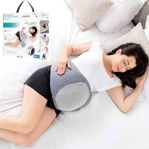 Babymoov Dream Belt | Maternity Sleep Aid & Wedge for Ultimate Comfort - Large/X-Large, Grey