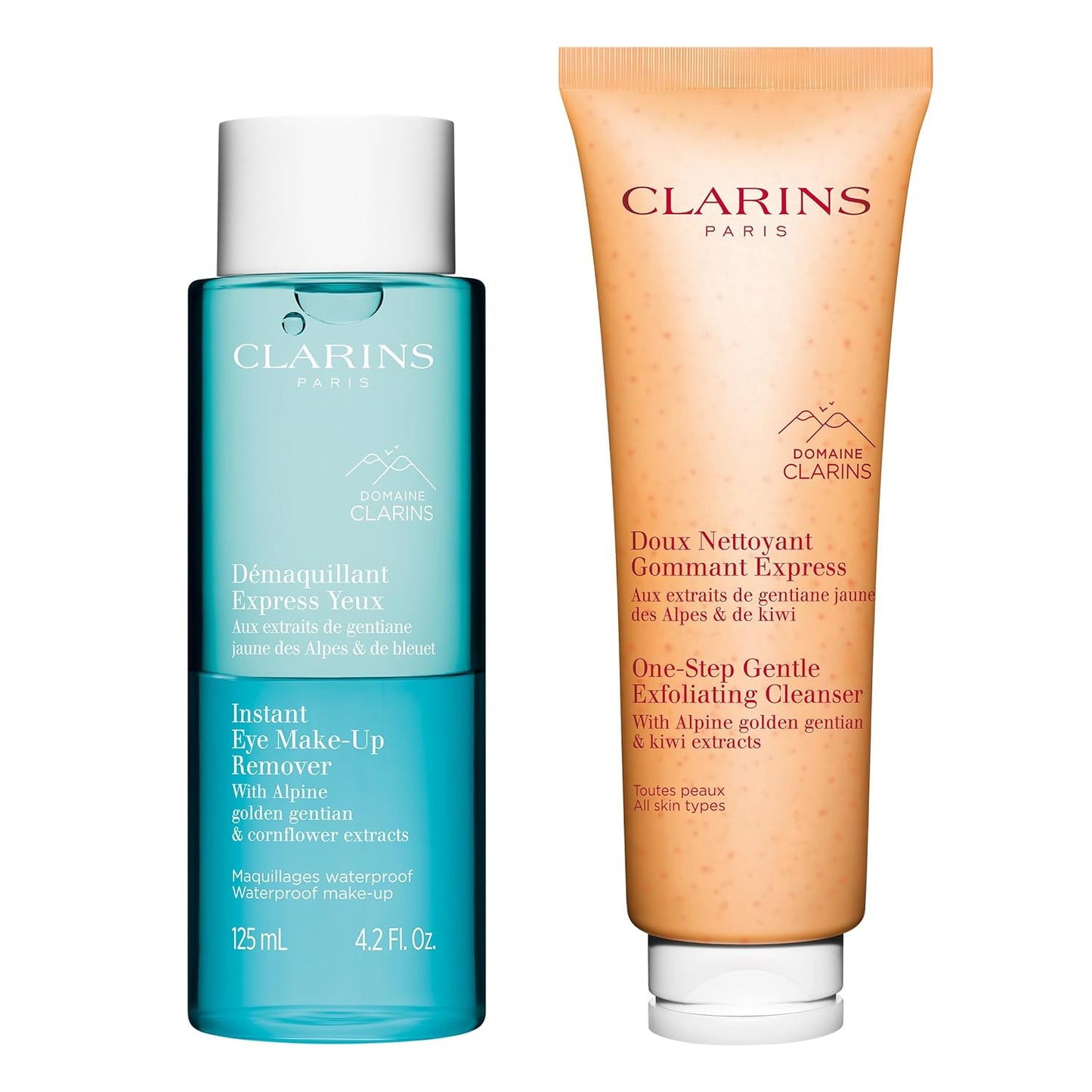 Clarins Instant Eye Make-Up Remover - Bi-Phase Formula for Heavy & Waterproof Make-Up | Hydrates & Conditions Lashes | 4.2 Ounces