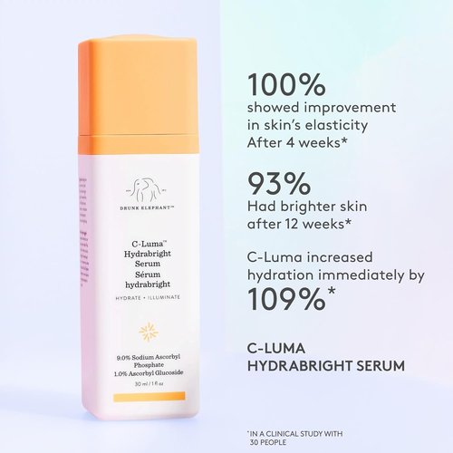 Drunk Elephant Trust The Pros - Travel Size - Illuminate and Firm Kit - Clean Clinical Skincare - Cruelty-Free - Dermatologist-Tested - Free of Essential Oils, Silicones, and Fragrance