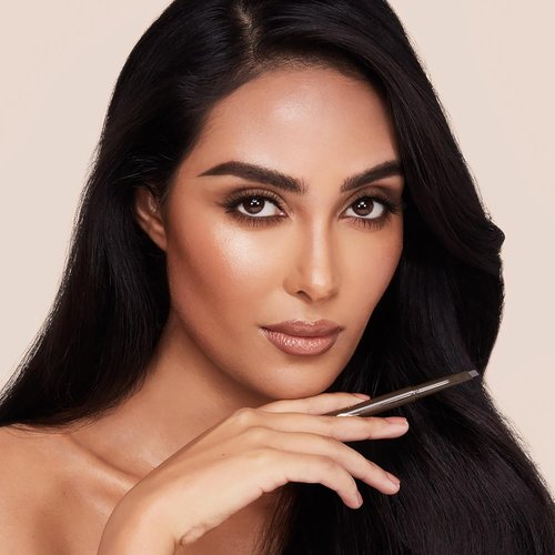 Charlotte Tilbury Brow Cheat Eyebrow Pencil - Refillable Micro-Precision Tool for Natural Strokes | 16-Hour Waterproof Wear