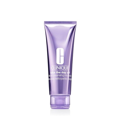 Clinique Take The Day Off Facial Cleansing Mousse - Hydrating Formula with Hyaluronic Acid & Glycerin | 4.2 Fl Oz