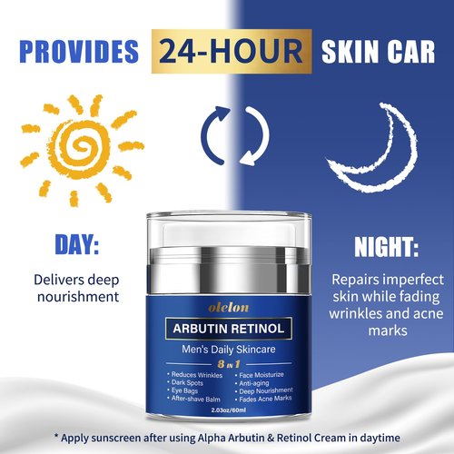 OLELON 8-in-1 Face Cream for Men