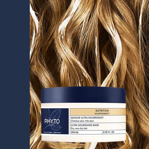 PHYTO NOURISHMENT Ultra-Nourishing Hair Mask - Hydrating Jojoba Oil Formula for Dry Hair, 6.76 fl. oz.