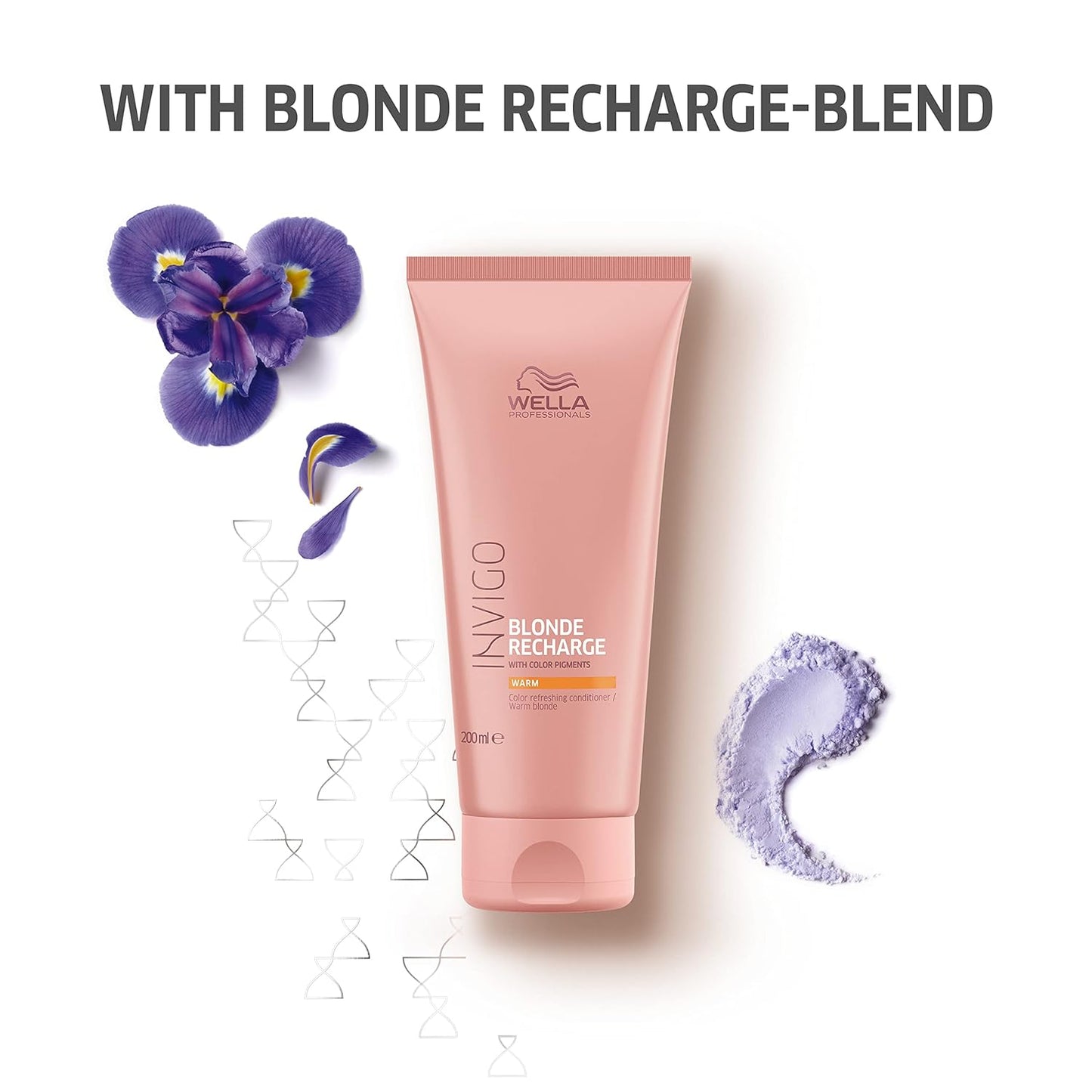 Wella Professionals Invigo Blonde Recharge Conditioner - Refresh Color & Eliminate Brassiness | 6.7oz