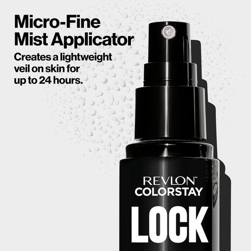 Revlon Colorstay Setting Mist - 24 Hr Lock for Makeup | Mattifying, Blurring & Oil Absorbing, 1.9 fl oz