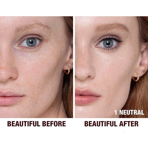 Charlotte Tilbury Beautiful Skin Foundation - Medium Coverage Hydrating Liquid Makeup for Instant Glow & Plumping Hydration