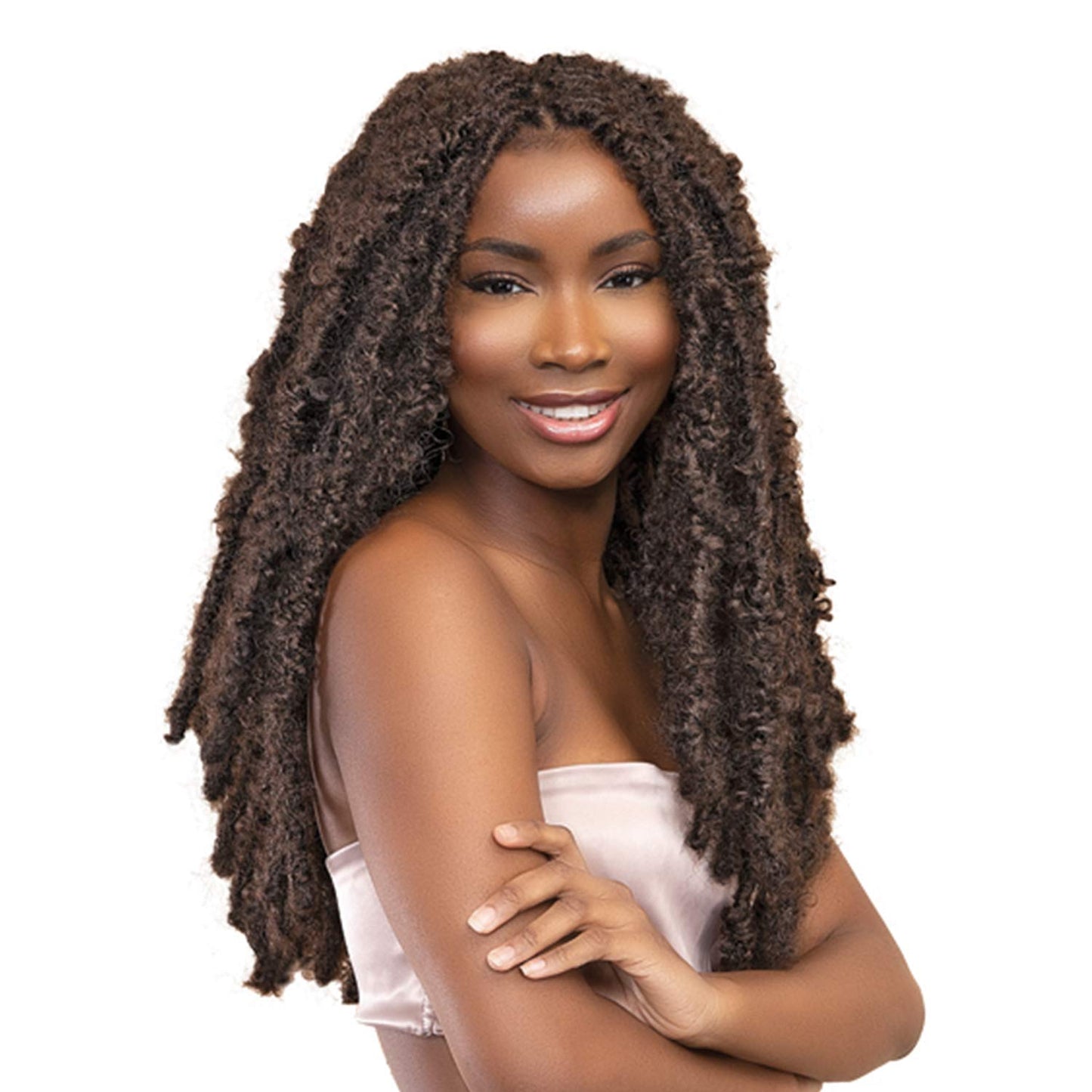 Janet Collection Crochet Braids Nala Tress Butterfly Locs 24"(SLIM) (1-pack, 2)