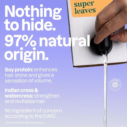 ATTITUDE Volume & Shine Hair Shampoo - EWG Verified, Vegan Formula with Soy Protein & Cranberries | 67.6 Fl Oz