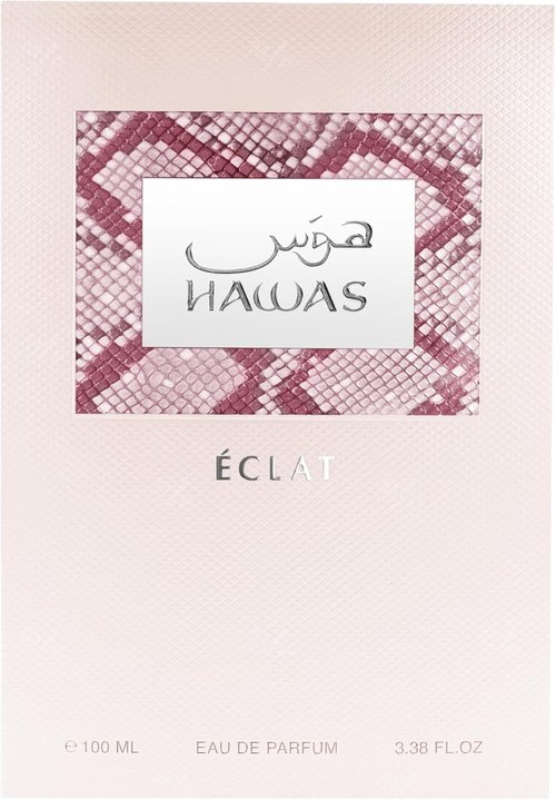 Rasasi Hawas Eclat for Women Eau de Parfum Spray, 3.4 Ounce