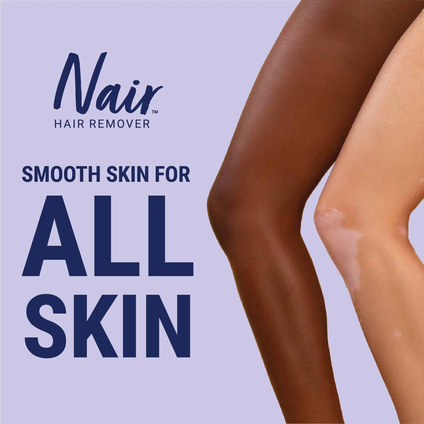 Nair Hair Remover Sensitive Formula Glide On Depilatory Cream 3.3 oz (Pack of 2)