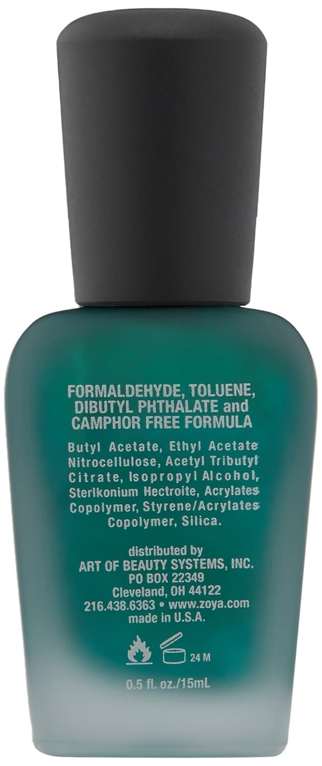 ZOYA Nail Polish - Honor Matte Velvet Finish | 0.5 Fl. Oz. for Stunning Nails