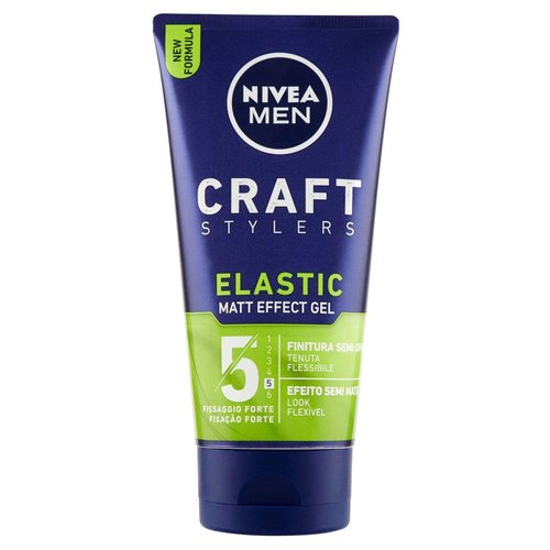 NIVEA Men Elastic Styling Hair Gel - Strong Hold & Flexibility | 150ml
