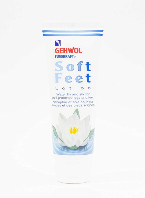 GEHWOL Soft Feet Lotion - Water Lily Scent for Moisturizing Relief | 4.4 Ounce Tube