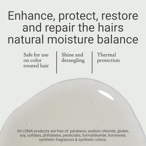 LOMA Daily Shampoo - Nourishing Formula for Healthy Hair | 33 Ounce (Liter)