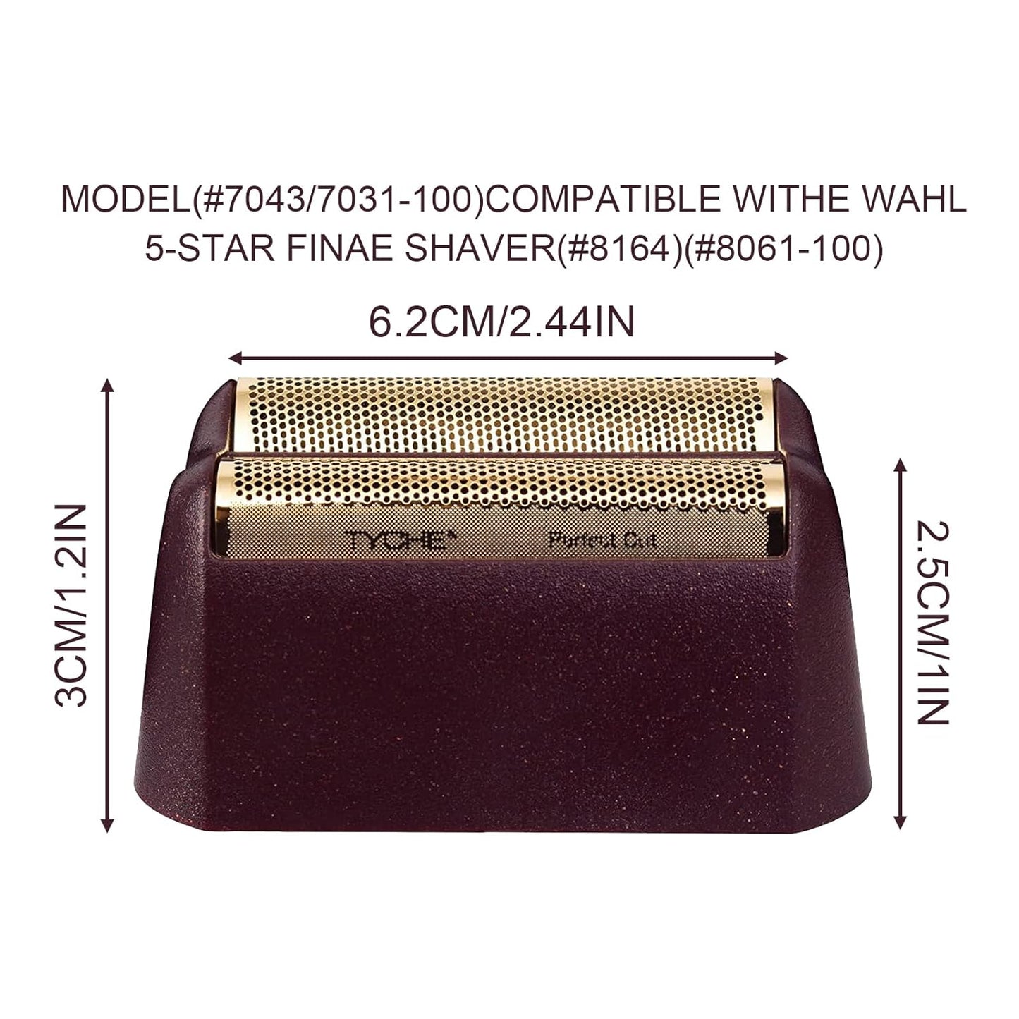 Wahl 5 Star Series Finale Shaver Replacement Foil & Cutter Bar Assembly - 4 Pack for Super Close Shaving