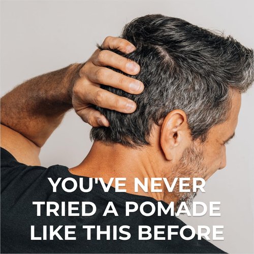 DS Labs Men's Revita Matte Pomade - Medium Hold Styling Cream with Biotin & Caffeine, 3.3 fl oz