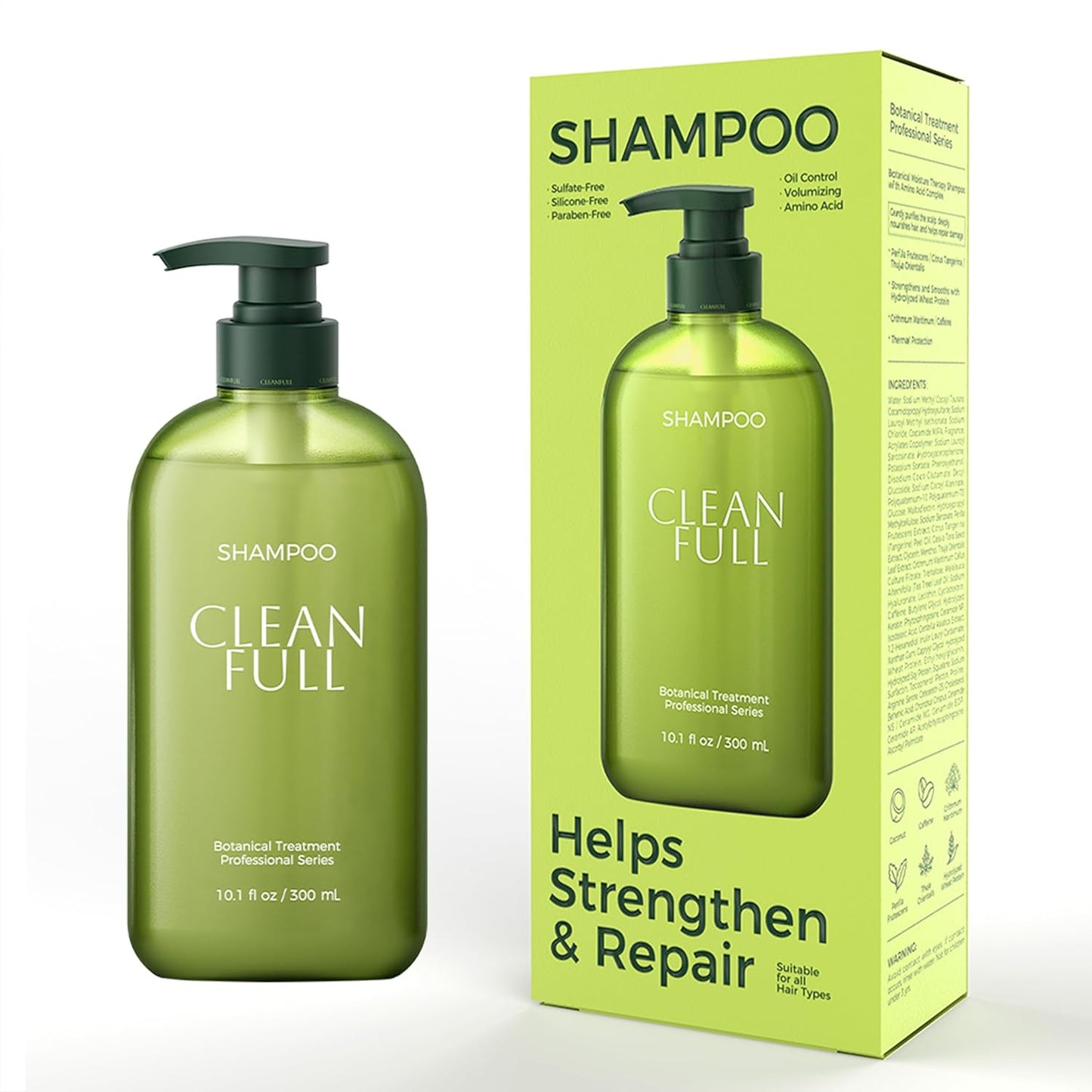 Skiennix Gentle Hydrating Shampoo - Sulfate & Silicone Free for Sensitive Skin | Vegan Bond Repair Formula