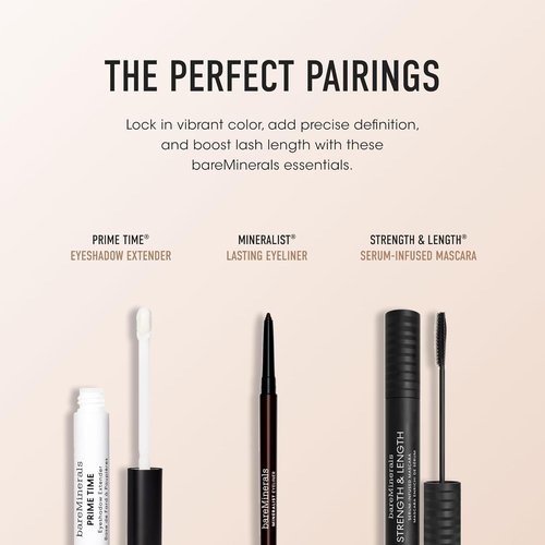 bareMinerals Loose Mineral Eyeshadow - Creamy, Buildable Coverage | Talc-Free & Safe for Sensitive Eyes