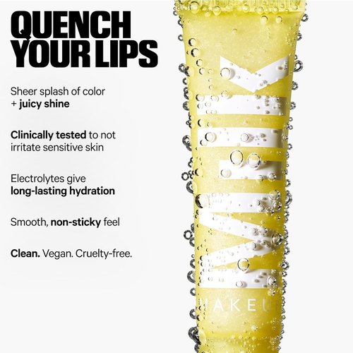 Milk Makeup Balmade Electrolyte Lip Balm - Hydrating Sheer Gloss for Nourished Lips | Clean Vegan Formula