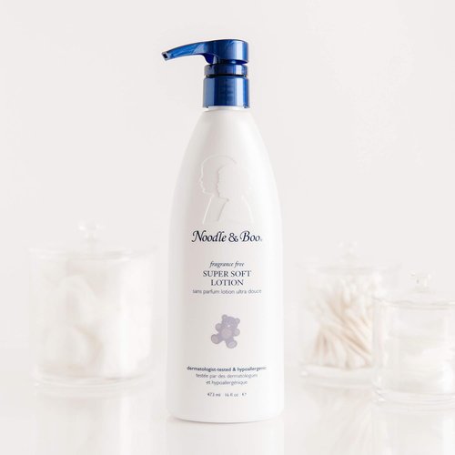 Noodle & Boo Fragrance Free Super Soft Lotion for Baby Eczema Care, 16 fl. oz.