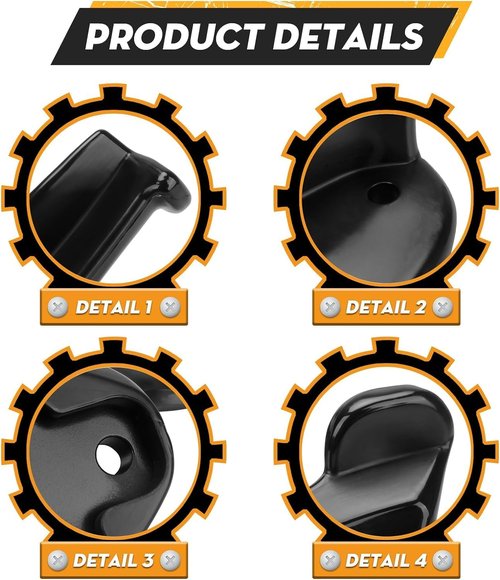 IWIWE Tire Changer Duck Head - Compatible with Snap-On, Hofmann, Accuturn | 5-Pack Nylon Mounts