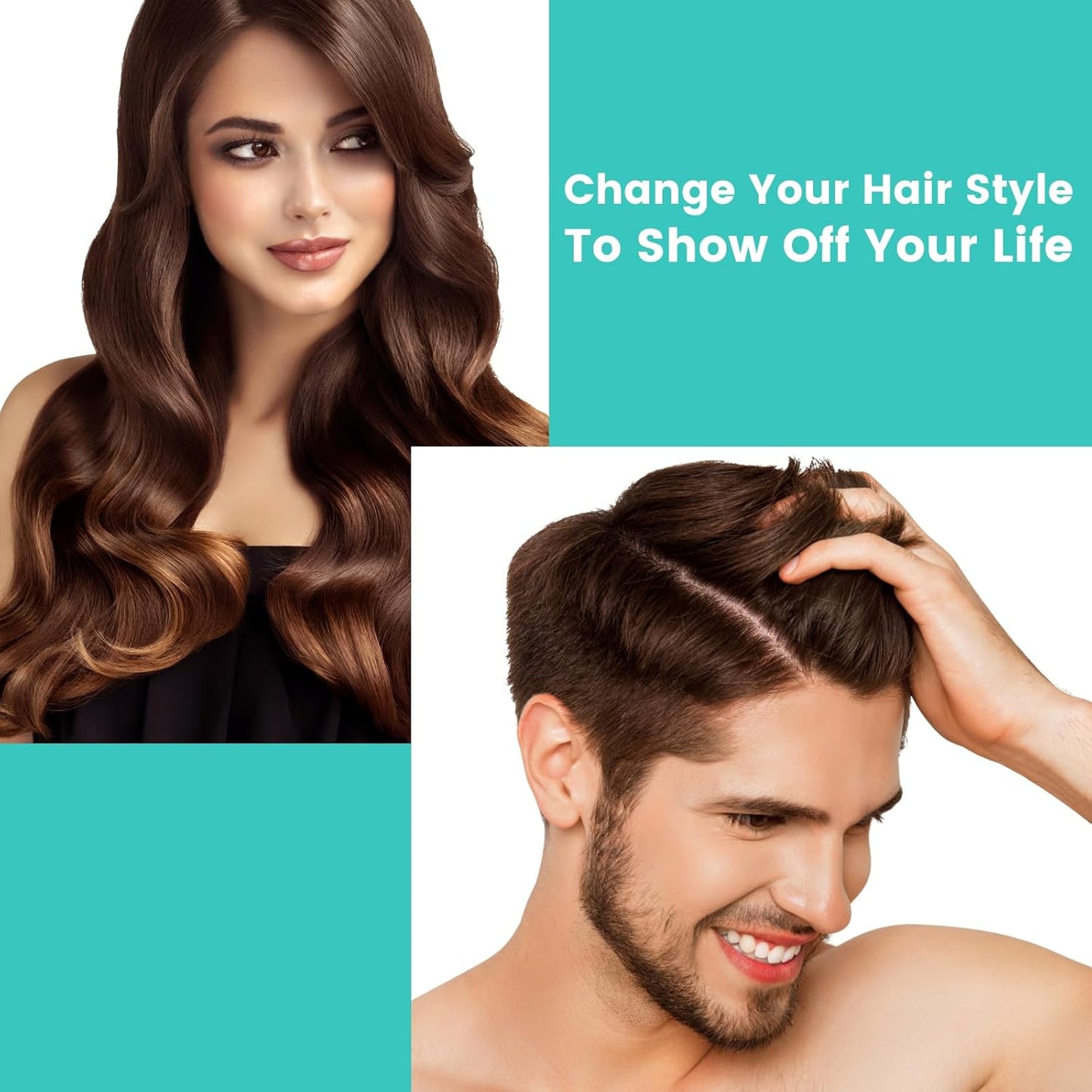 Sea Salt Spray - Texturizing Hair Volume Spray for Men & Women | Alcohol-Free, Coconut Scent, 5 fl oz