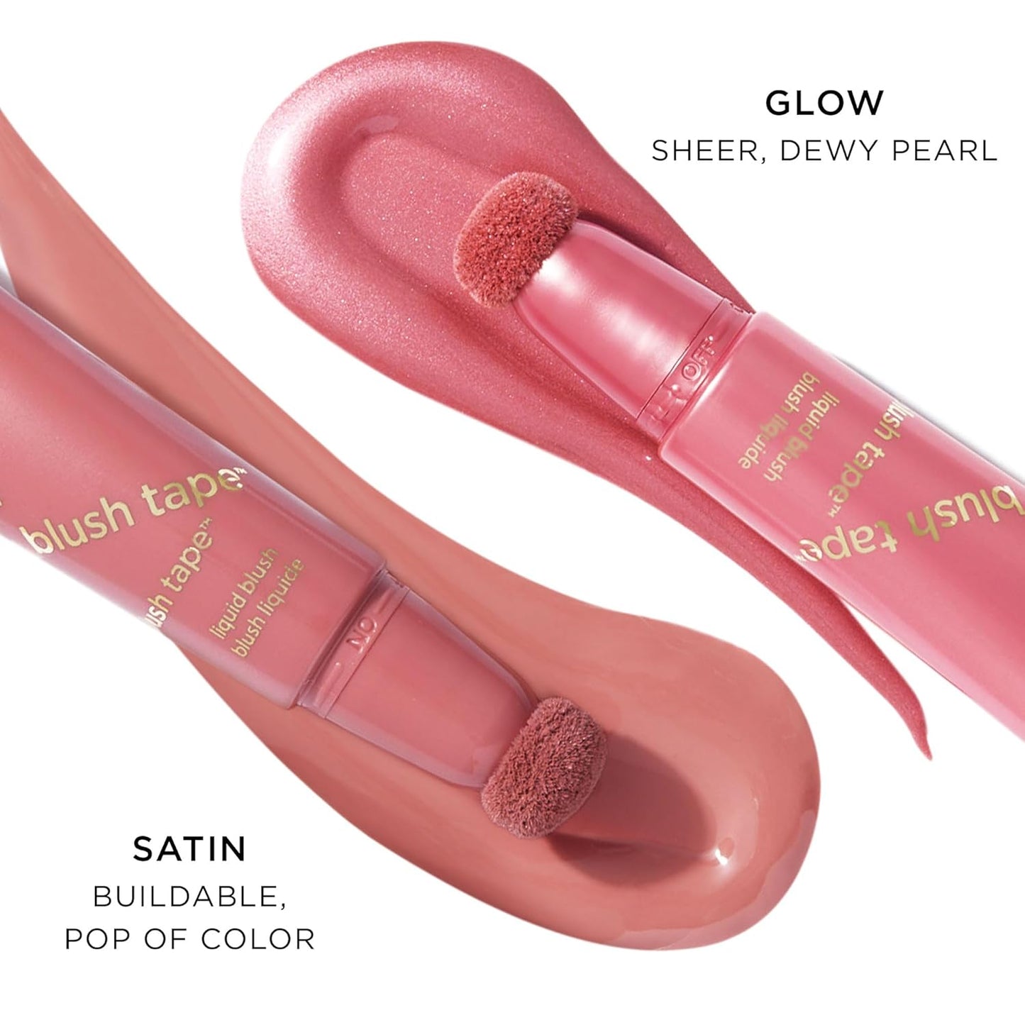 Tarte Blush Tape Satin Liquid Blush - Blendable, Buildable Formula with Mineral Pigments & Mango Butter, Vegan & Cruelty-Free