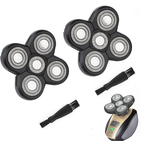 Universal 7 Magnetic Replacement heads Compatible with Freebird Freedom Grooming Head Shaver Replacement heads