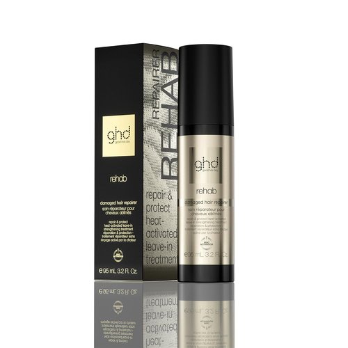 Ghd Rehab Leave-In Hair Treatment - Enhance Hair Condition While Drying & Styling | No Rinse Needed