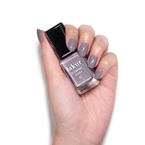 LONDONTOWN Lakur Green Nail Polish - Non-Toxic, Chip-Resistant Formula | Hydrates Nails, 0.4 Fl Oz