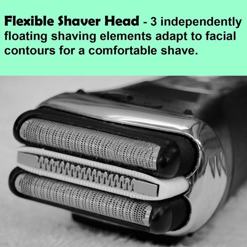 Braun Series 3 32B Replacement Head - ProSkin Electric Shaver Compatible Foil & Cutter (2 Count)