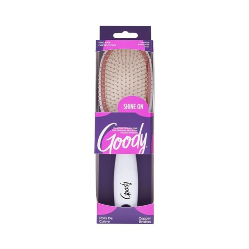 Goody Clean Radiance Oval Cushion Hair Brush - Effortless Styling for Smooth, Shiny Hair