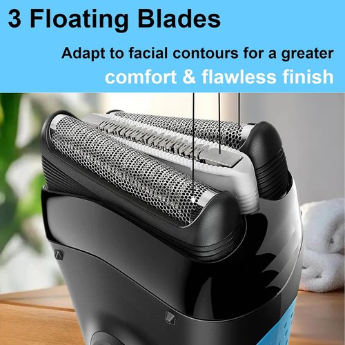 Braun Series 3 Replacement Shaver Head - 21B Compatible with 300s, 310s, 3010BT | 1 Pack