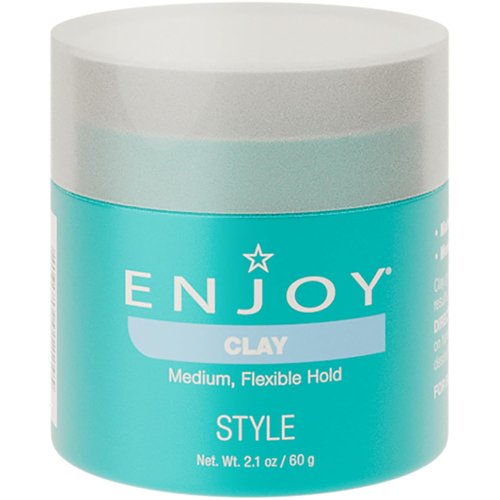 ENJOY Hair Styling Cream - Non-Greasy, Flexible Hold, Color Safe & Anti-Frizz | 2.1 Oz